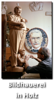 Bildhauerei in Holz